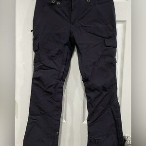 Bonfire Women’s XS Ski or Snowboard Pants Black Silver Collection EUC